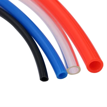 

5m Air Tubing Pneumatic Pipe Tube Hose 10mm OD 6.5mm ID 8mmx5mm 6mmx4mm 2.5mm 12x8mm Transparent Pneumatic pats PU Gas Pipe Hos