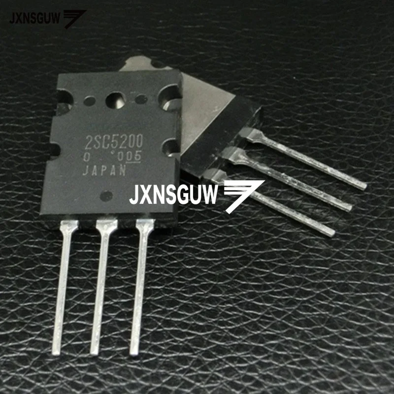 10PCS NEW Original 2SC5200 TO-3PL Transistor C5200 High-power audio power amplifier pair tube | Электронные компоненты и