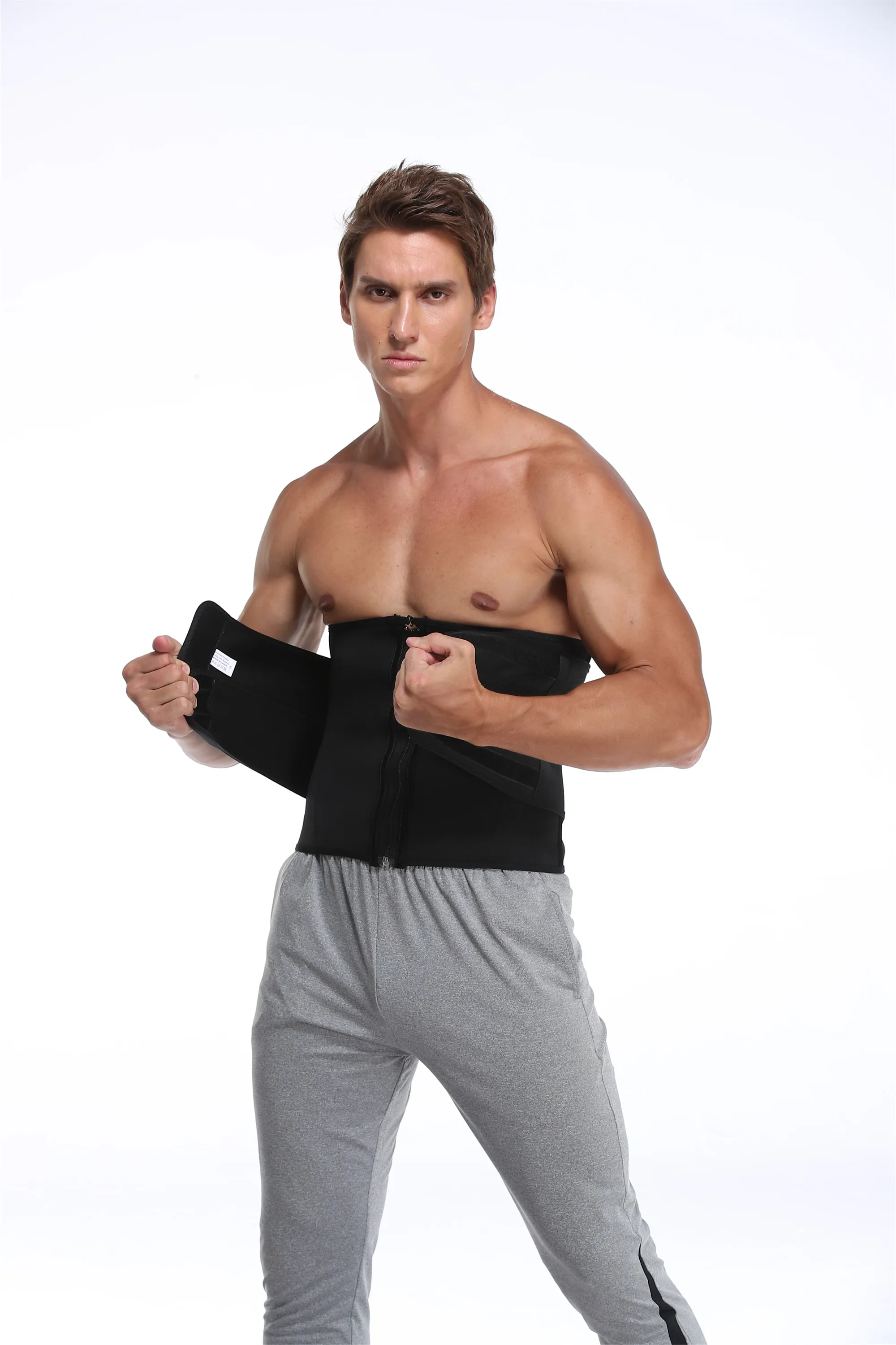 Women&Men Waist Trainer Belt Tummy Control Workout Waist Sauna Sweat Girdle Sport Waist Trimmer Slim Belly Band Slim Fat Burn