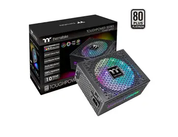 

Thermaltake 1050W Toughpower PF1 ARGB power supply (80plus platinum/Conversion efficiency 92%/full module/ten-year warranty)