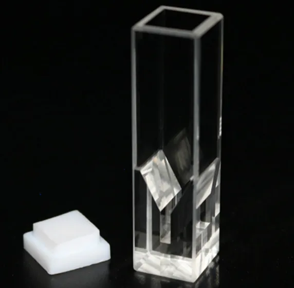

Full Transparent Quartz Fluorescence Micro Cuvette