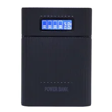 Без батареи) 4x18650 Блок питания комплект мобильного телефона зарядное устройство Pover Bank чехол DIY power Bank портативный Poverbank Pover power bank