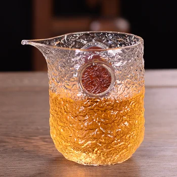 

glass fair way cup handmade tea sea tea separator Japanese Kung Fu tea set tea set heat-resistant thickened large size