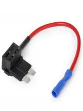  12V SMALL MEDIUM Car Fuse Add-a-circuit TAP Adapter Micro/Mini/Standard ATM APM Blade Auto Fuse holder 