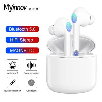

[Newest Version] Myinnov TWS i9x High Quality Touch control Wireless sports headset Bluetooth Earphone with Mic