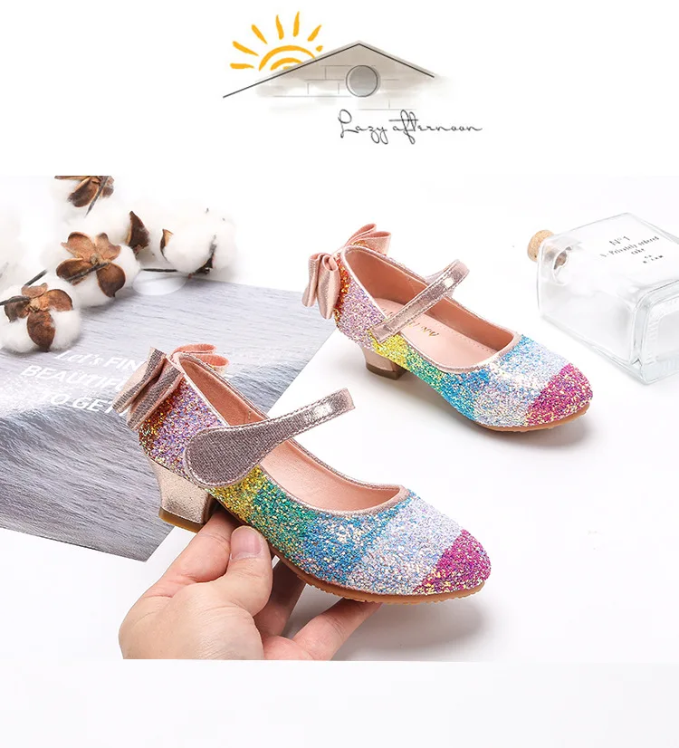 rainbow high heels for kids