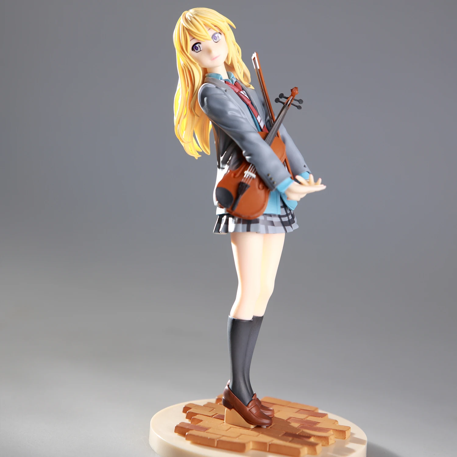 Ваша лежа в April kaori miyazono 20 см сексуальная фигурка для девочек японское аниме ПВХ
