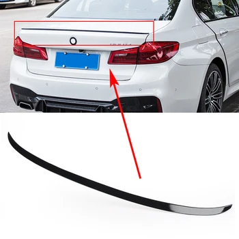 

M5 Style Car Rear Trunk Spoiler Lip Trim Cover For BMW G30 5 Series Sedan 520i 530i 540i 2017 2018 2019 Gloss Black ABS