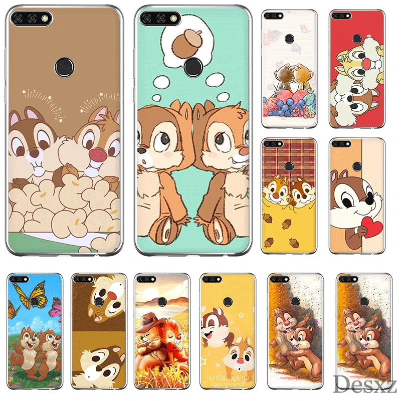 Mobile Phone Case for Huawei Honor View 20 Note 10 7A 7C 7X 6A 8 8X 8C 9 9X Lite Cover chip n dale background | Мобильные телефоны