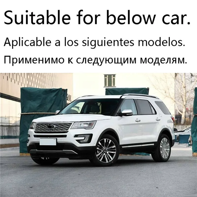 Аксессуары автозапчасти молдинги аксессуары модифицированные декоративные аксессуары для автомобилей гоночные грили 16 17 для Ford Explorer