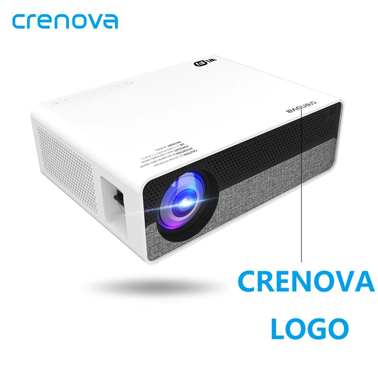 CRENOVA новейший Full HD 1080P физическое разрешение Android 8,0 OS светодиодный проектор с 5G wifi Поддержка 4K видео проектор Q9