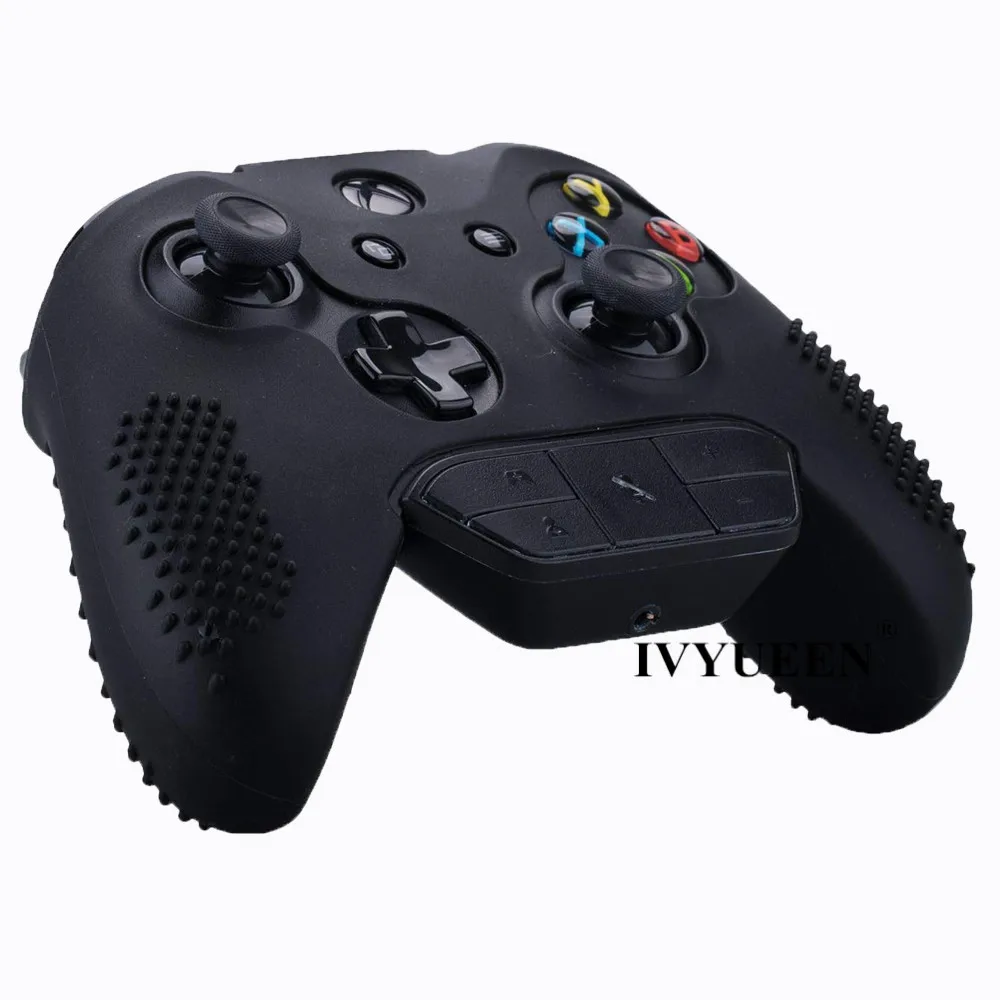 IVYUEEN 9 в 1 силиконовый чехол для Xbox One X S контроллер и 8 шт. аналоговая ручка крышки