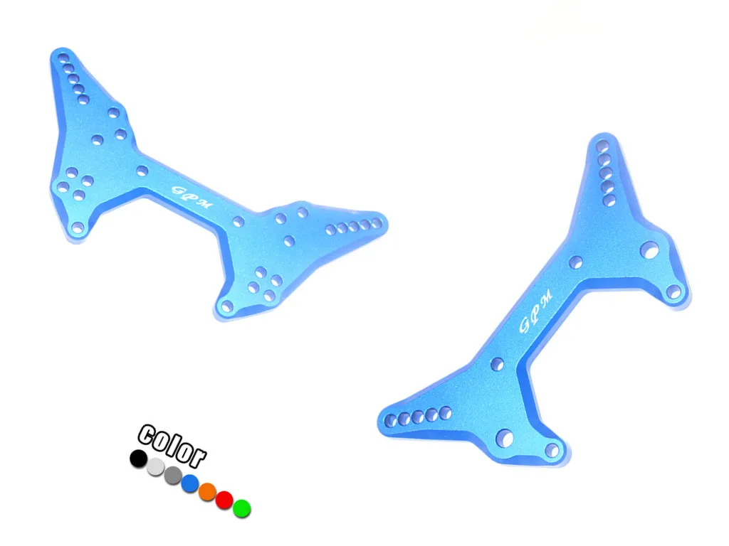 

GPM CNC machined aluminum alloy front and rear shock absorber brackets for ARRMA 1/7 LIMITLESS