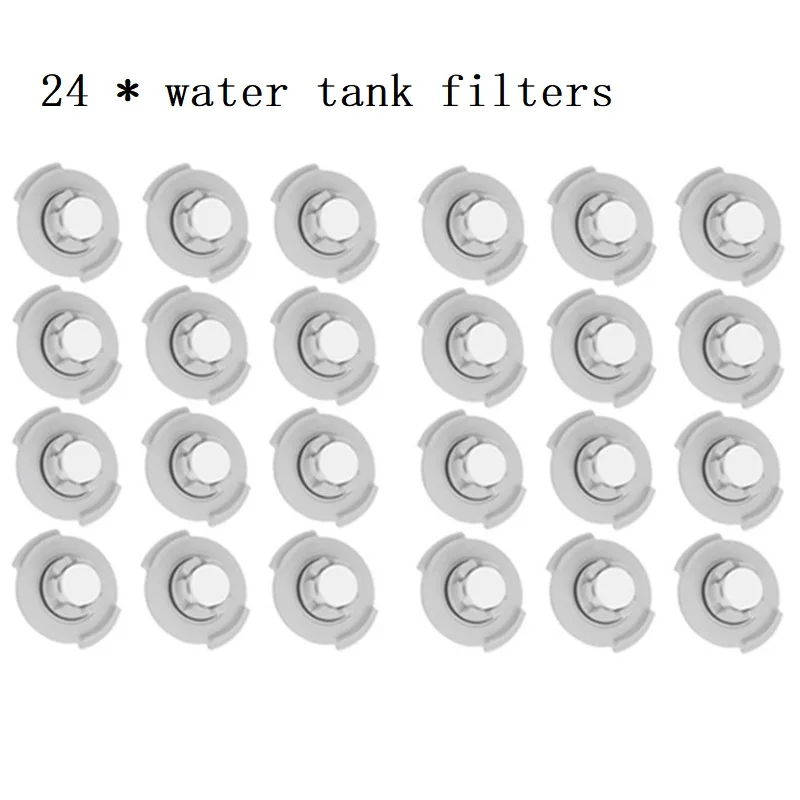 Top Sale 24 Pcs/Lot For Roborock Robot S50 S51 Vacuum Cleaner Spare Parts Accessories Roborock Water Tank Filter classic300s ultrasonic smart top fill humidifier extra large 6l tank