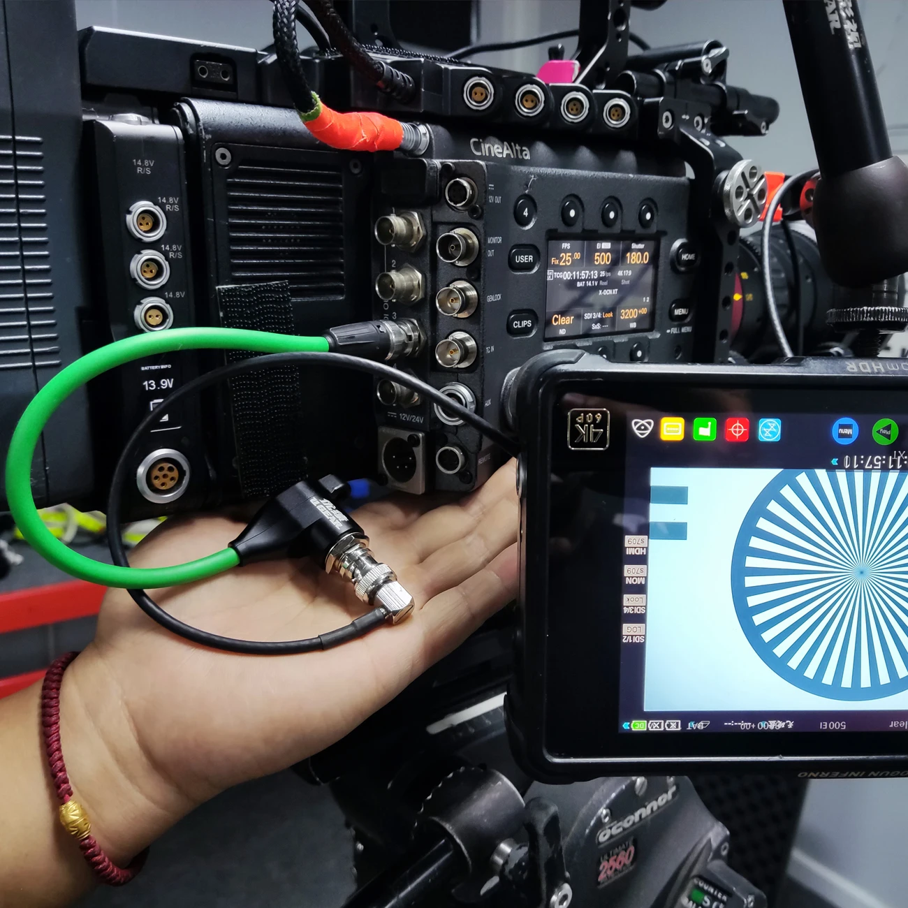 de câmera komodo sdi 12g sdi de