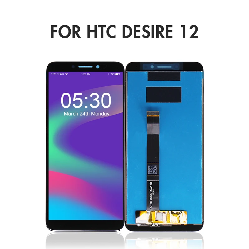 Новинка 5 &quotдля htc Desire 12 ЖК дисплей сенсорный экран дигитайзер сборка для