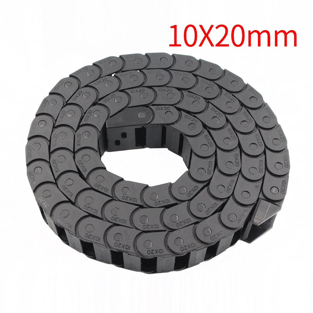 Plastic Nylon Machine Tool Engraving Machine Manipulator Engineering Drag Chain Industrial Crawler High-speed Silent Chain