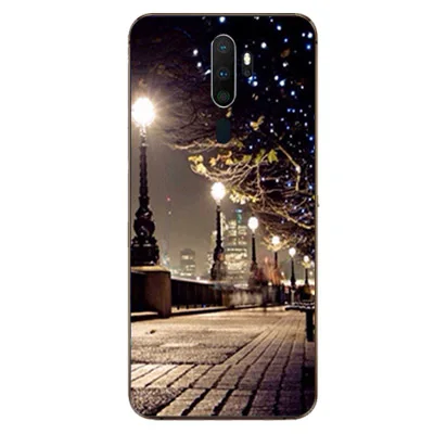 Для OPPO A5 чехол роскошный чехол из ТПУ и силикона чехол s для OPPO A9 задняя крышка телефона Funda Coque - Цвет: 8