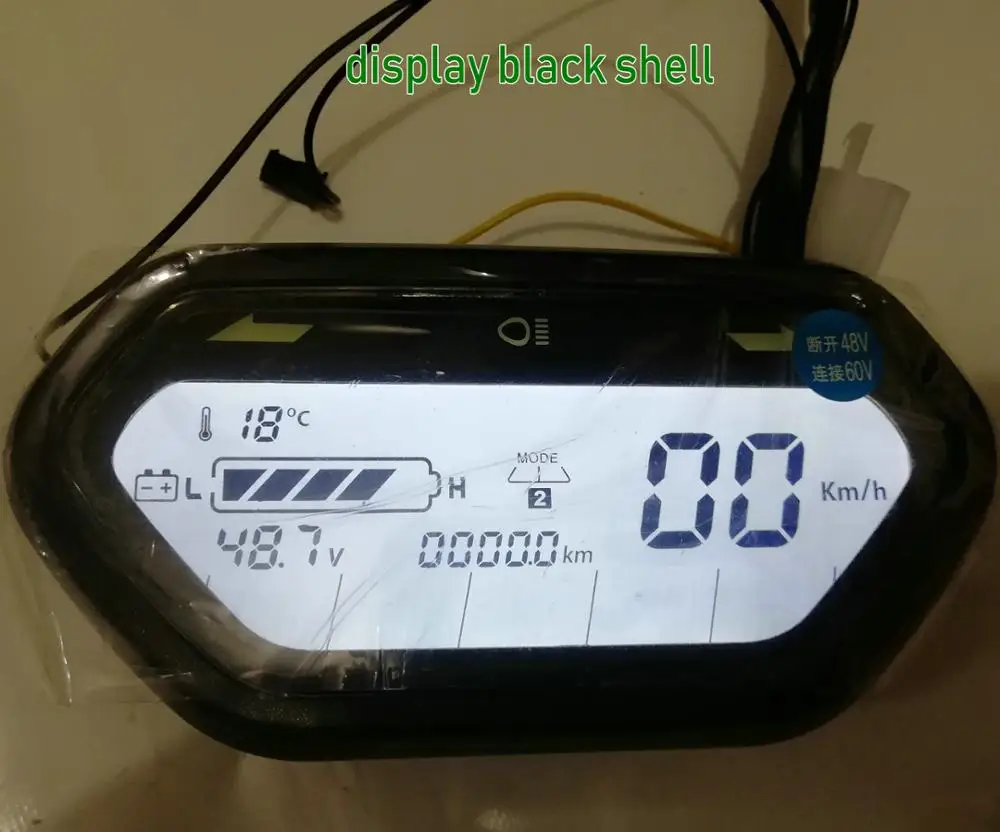 Светильник дометр свет/ODO/индикатор уровня батареи ЖК дисплей 48v60v72v84v96v для