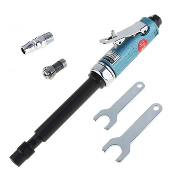 

1 Set 1/4inch Stainless Steel Air Die Grinders Extended Pneumatic Polisher Grinding Air Tools Tool Parts