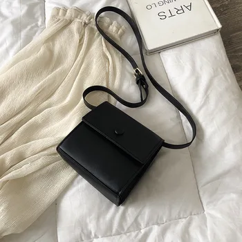 

Women Crossbody Bag Soft Pu Leather Shoulder Bag Good Quality Messenger Bag Small Size Purse