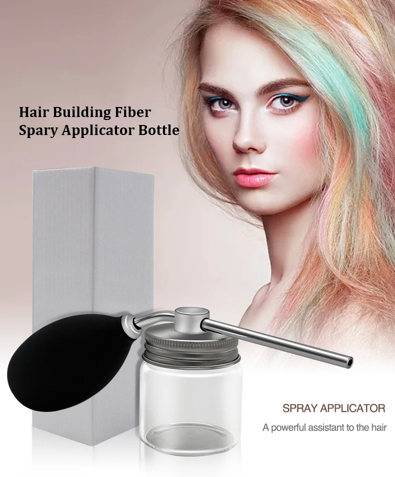CestoMen, насадка против забивания волос, строительный распылитель для волокон, аппликатор, распылитель с насосом, распылитель для волос, распылитель для выпадения волос