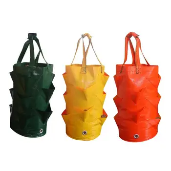 

Plastic Multi-Port Container Bag Flower Planting Bag Strawberry Planting Bag Moisturizing Breathable Balcony Spring