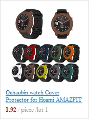 Ouhaobin защитный чехол для Xiaomi Huami Amazfit GTS Watch Мягкая силиконовая оболочка для Amazfit GTS крышка браслет аксессуары