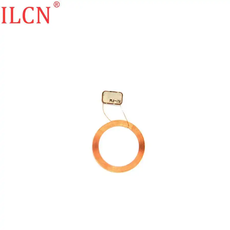 S50 1K IC 13,56 МГц FM11 RF08 MF F08 брелок с кольцом теги RFID NFC круглая медная линия голый чип контроля доступа брелок 1 шт