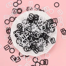 10 компл./лот(20 шт) металлическое нижнее Белье регулируемый швейный бюстгальтер ползунки кольца для пряжки DIY Ползунки ремень регулировщик пряжки