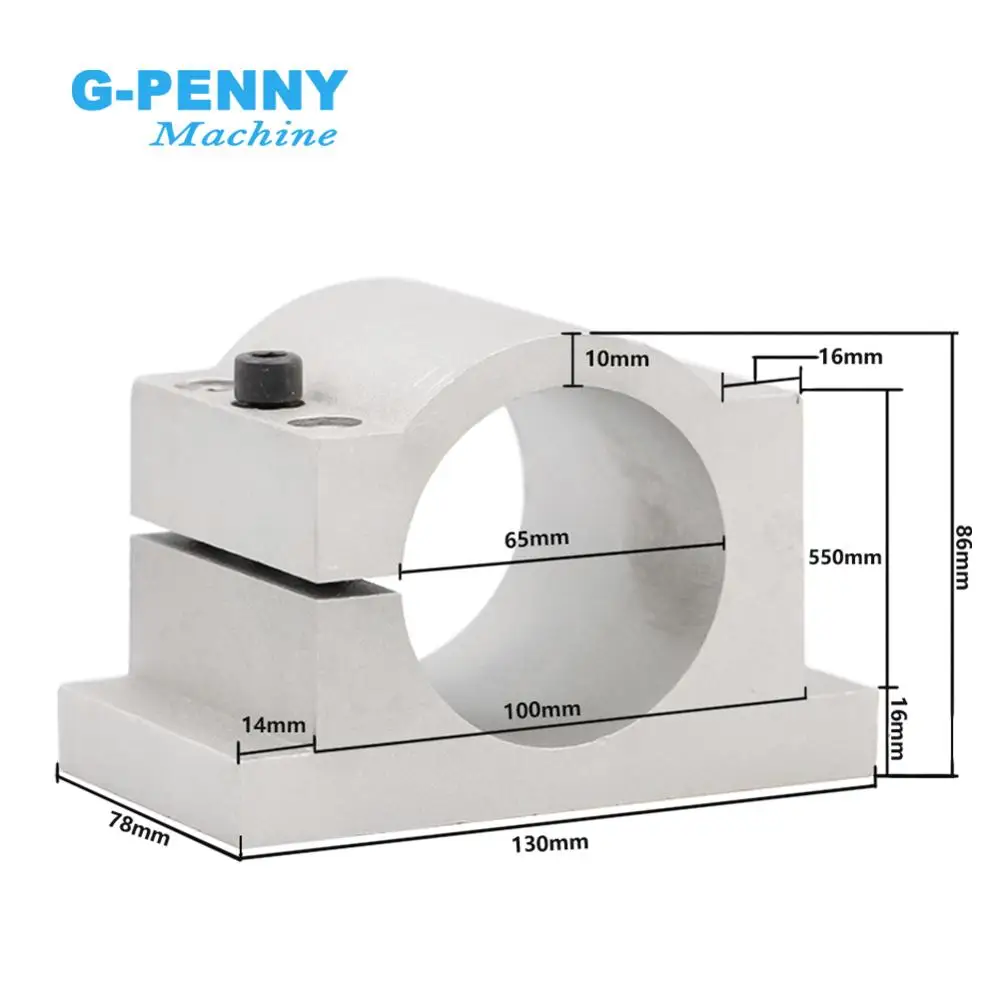 Günstig Wasser gekühlt spindel kit 800w wasser kühlung spindel 4 lager 65mm durchmesser 0,8 kw spindel   1,5 kw inverter VFD   75w wasserpumpe