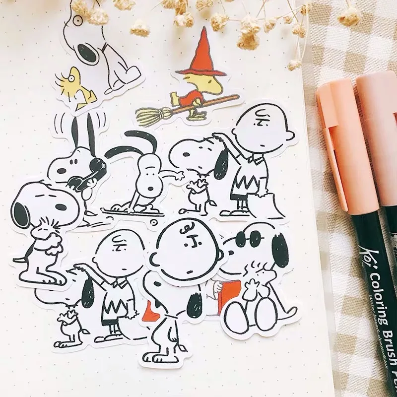 25 шт. Peanuts Rogue Dog милые Мультяшные наклейки для скрапбукинга сделай сам ручная