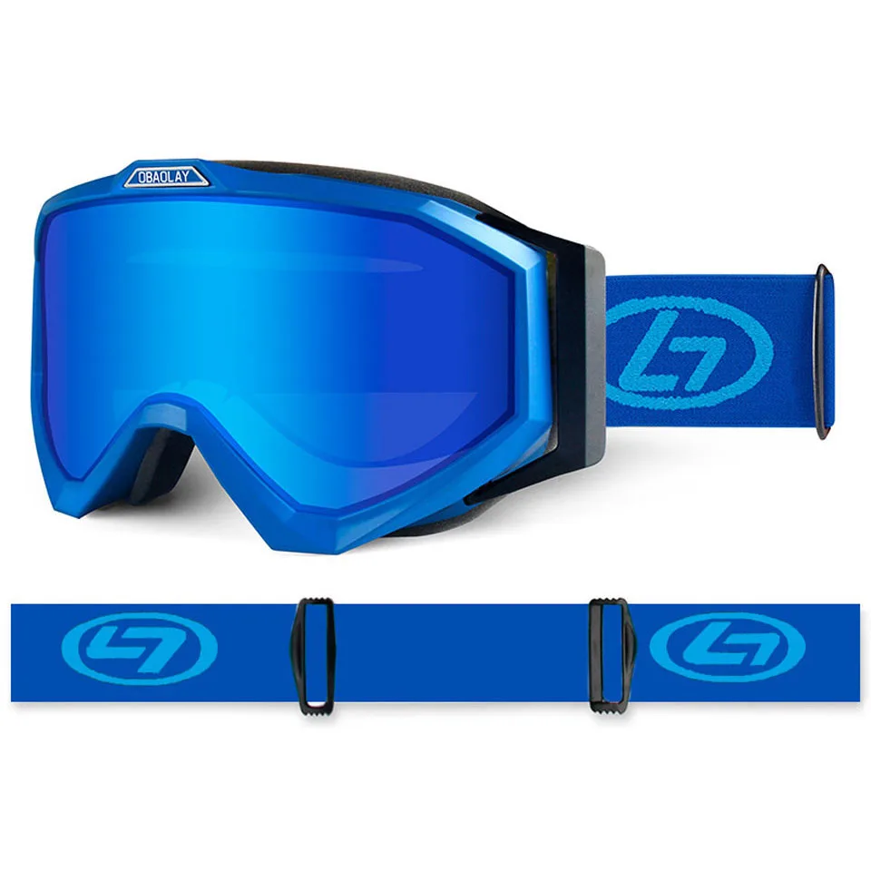 Professional ski goggles double layers lens anti-fog UV400 ski glasses skiing snowboard men women snow goggles Professional ski goggles double layers lens anti-fog UV400 ski glasses skiing snowboard men women snow goggles