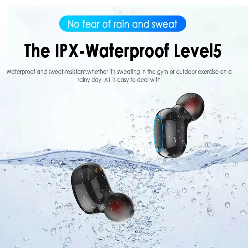 New Tws Pro Fone De Ouvido Bluetooth Earbuds IPX5 Waterproof Wireless Headset Sport Headphones HiFi Earphones With Charging Case