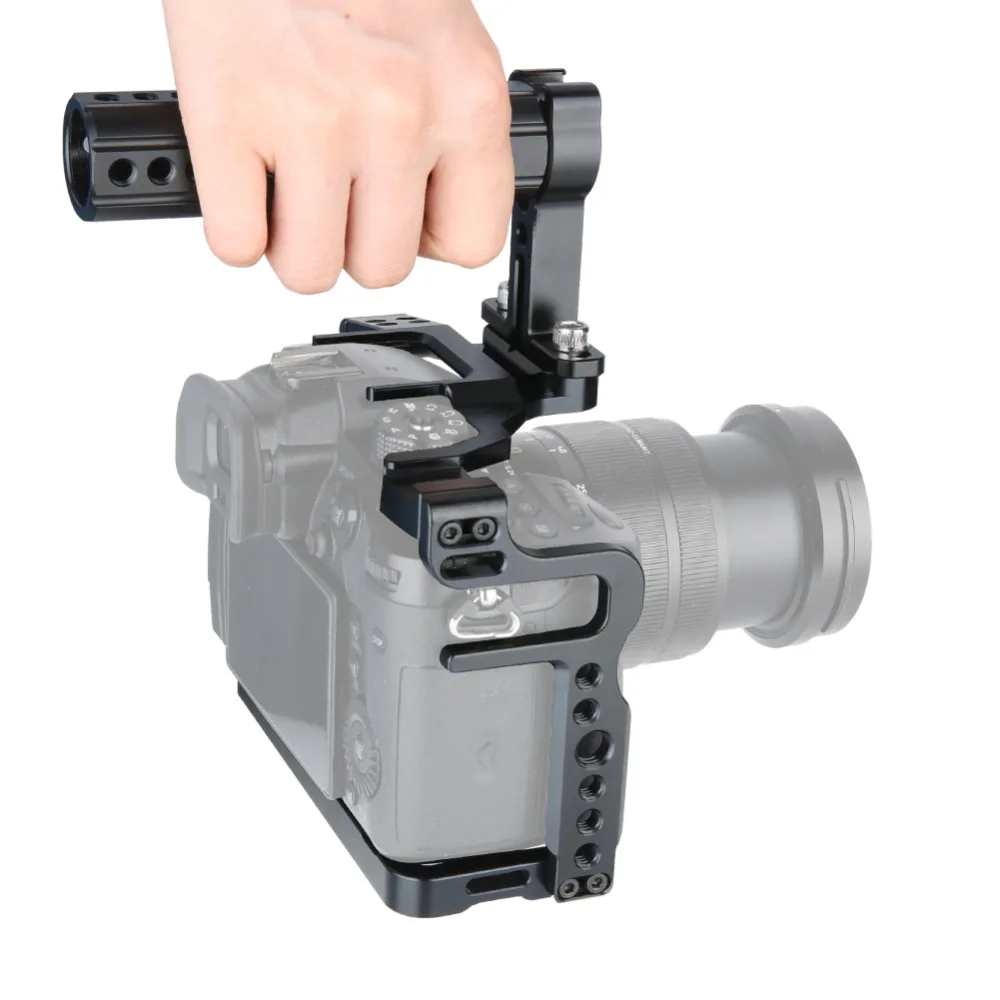 NICEYRIG для Panasonic Lumix GH5 GH5s камера для фотосъемки комплект с натовским сыром Верхняя ручка NATO Rail 1/4 3/8 винт Холодный башмак