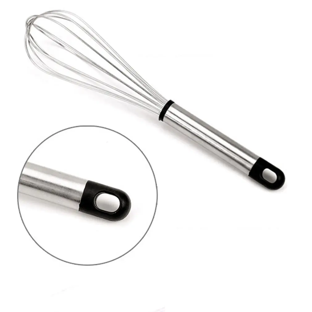 

Portable Metal Egg Whisk Compact Egg Beater