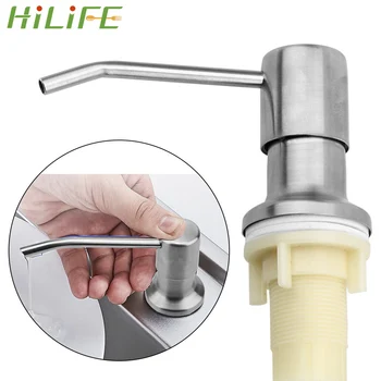 

HILIFE Bathroom Kitchen Soap Dispenser 300ml Liquid Soap Dispenser For Sink Detergent Liquid Hand Wash