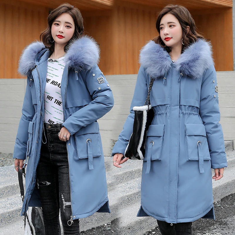 womens long duvet coat