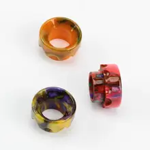 Катушка Father 810 Смола капельного наконечника с широким отверстием мундштук для TFV8 Кеннеди 24 Goon 528 RDA распылитель бак капельного наконечника