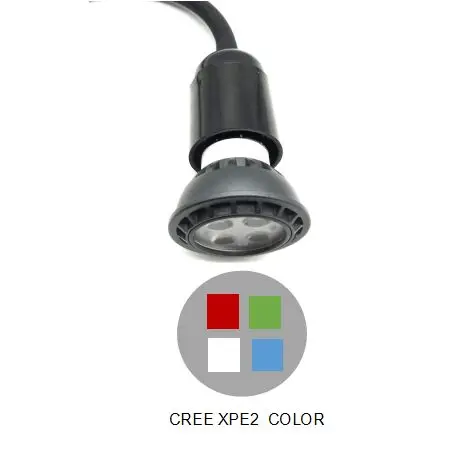 NEW CREE led grow lighting with E27 lamp holder gooseneck clamp light aquarium lamp for marine coral reef algae fish TANK