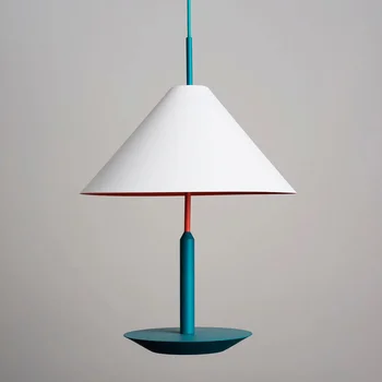 

Modern Chandelier children's room bedroom contrast color design bucket umbrella small chandelier Adjustable Height 220-240V 2019