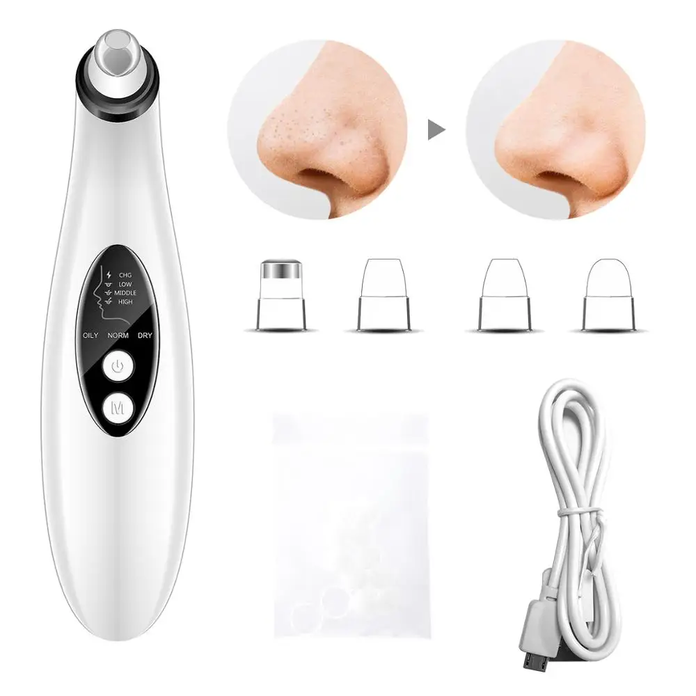 Price NEW CAGABI C1 Blackhead Remover Skin Care Pore Vacuum Acne Pimple Removal Vacuum Suction Tool Facial