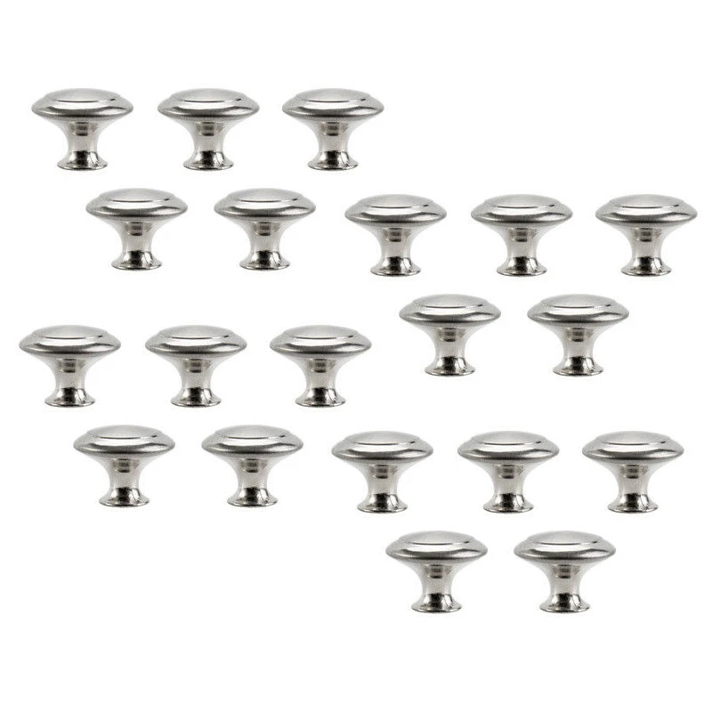

20pcs Furniture Knobs Mounting Screws Home Kitchen Bathroom Wooden Wardrobe Drawer Cupboard Cabinet Handles