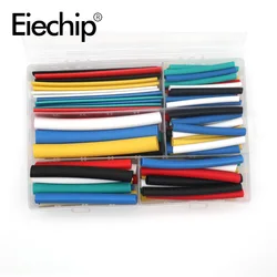 3:1 tubo do psiquiatra do calor de 102 pces que encolhe o jogo sortido, isolação de polyolefin sleeving da tubulação do psiquiatra do calor