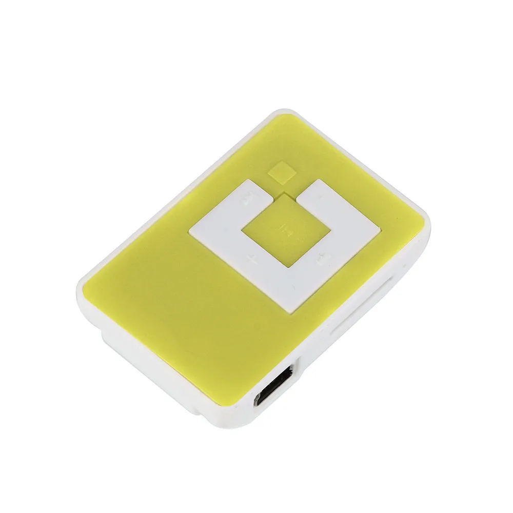 Mp3 плеер с зажимом для наушников USB мини Mp3 музыкальный плеер медиаплеер Поддержка 32 ГБ Micro TF карта и гарнитура F815