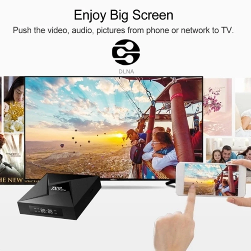  TX9 PRO Smart Android 7.1 TV Box Amlogic S912 Octa-Core 64 Bit 3GB/32GB HDR10 VP9 H.265 UHD 4K 2.4G