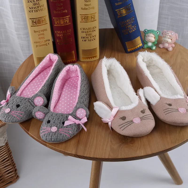 Dog Special Fur Slippers Unisex Cute Funny Shoes Men Women Winter Slippers Custom Slippers Home Slippers Children Indoor ballet