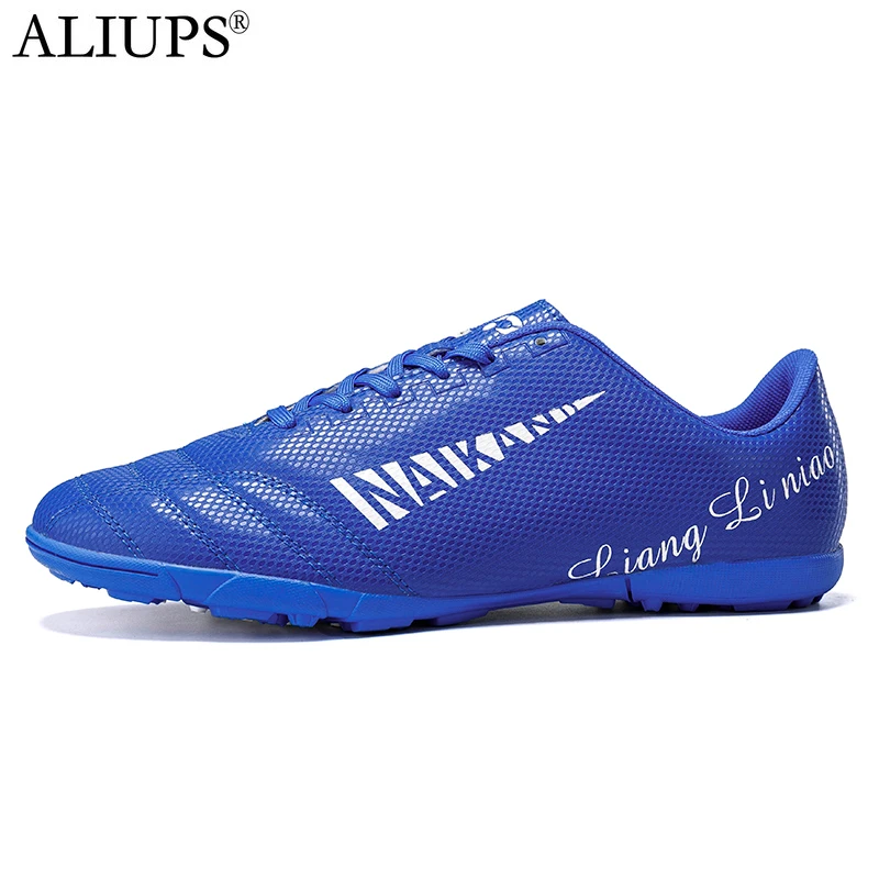 

ALIUPS Size 30-45 Men Soccer Shoes Kids Football Boots Breathable Comfortable Sports Athletic Unisex Trainers Sneakers