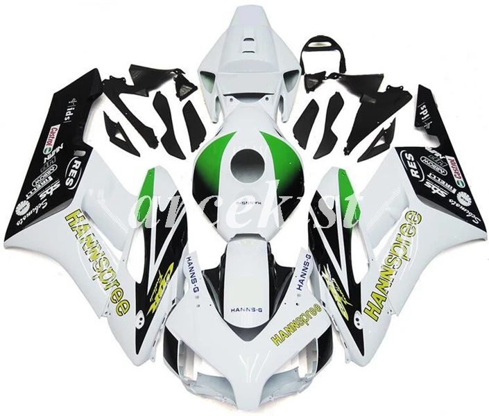 

Injection Mold New ABS Motorcycle Full Fairings Kit Fit for HONDA CBR1000RR 2004 2005 04 05 CBR1000 1000RR Custom white green