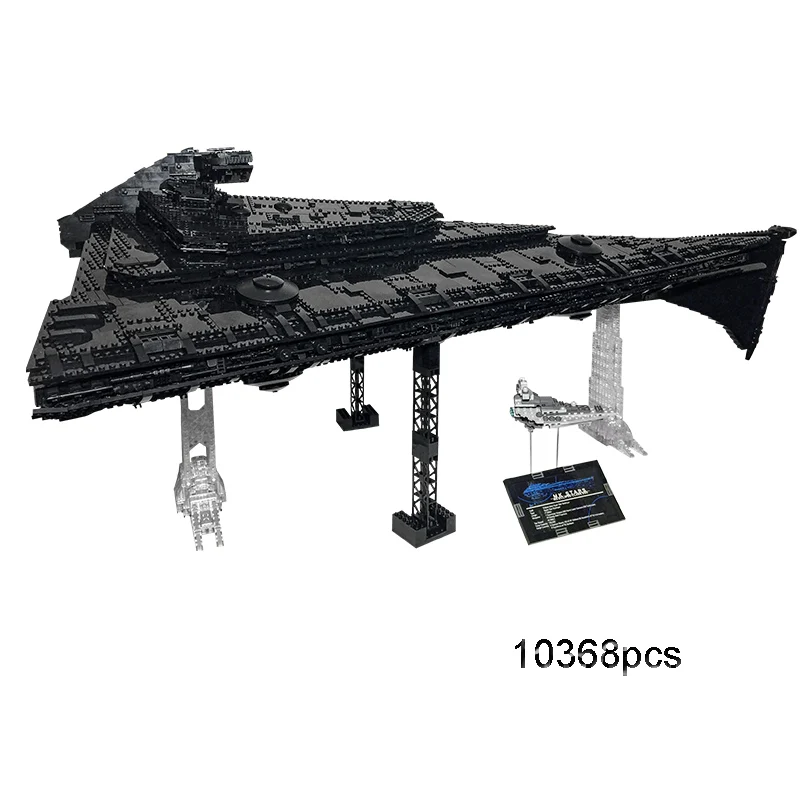Espacial o Moc Blocos de Construção Série Antiga República Escolta Cruiser Modelo Navio Tijolos Star Destroyer Lutadores Define Crianças Presentes Natal 8 cruiser modelo navio tijolos blocos de construção